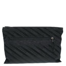 BALENCIAGA Explorer Clutch Bag Canvas Black 459745 Auth yk14342-13