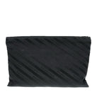 BALENCIAGA Explorer Clutch Bag Canvas Black 459745 Auth yk14342-2