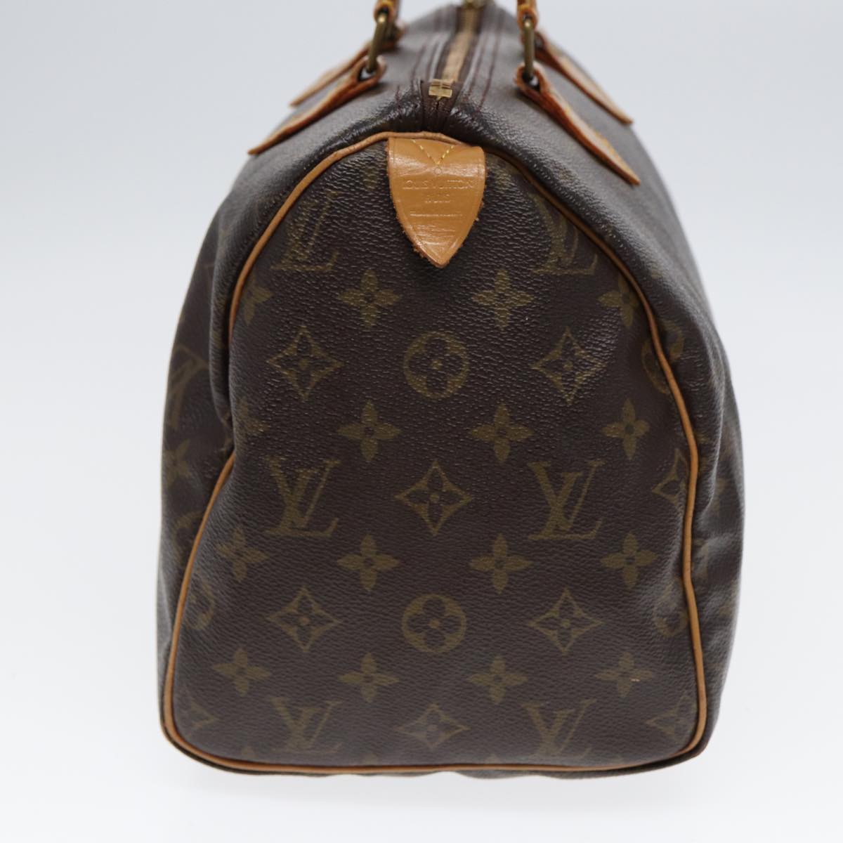 LOUIS VUITTON Monogram Speedy 30 Hand Bag M41526 LV Auth yk14351