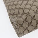 GUCCI GG Supreme Web Sherry Line Tote Bag PVC Beige Red 39 02 003 Auth yk14357-16