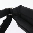 SAINT LAURENT Classic Hunter Backpack Canvas Black Silver Auth yk14364V-10