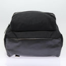 SAINT LAURENT Classic Hunter Backpack Canvas Black Silver Auth yk14364V-5