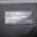 SAINT LAURENT Classic Hunter Backpack Canvas Black Silver Auth yk14364V-21