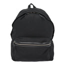 SAINT LAURENT Classic Hunter Backpack Canvas Black Silver Auth yk14364V-13