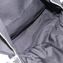 SAINT LAURENT Classic Hunter Backpack Canvas Black Silver Auth yk14364V-11