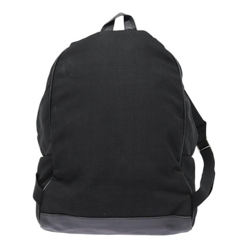 SAINT LAURENT Classic Hunter Backpack Canvas Black Silver Auth yk14364V - 0