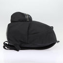 SAINT LAURENT Classic Hunter Backpack Canvas Black Silver Auth yk14364V-4