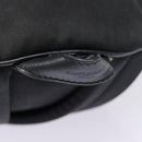 SAINT LAURENT Classic Hunter Backpack Canvas Black Silver Auth yk14364V-7