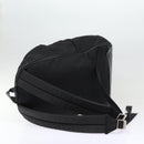 SAINT LAURENT Classic Hunter Backpack Canvas Black Silver Auth yk14364V-9