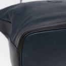 GUCCI Shoulder Bag Leather Navy Gold 001 090 0729 Auth yk14384-14