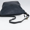 GUCCI Shoulder Bag Leather Navy Gold 001 090 0729 Auth yk14384-7