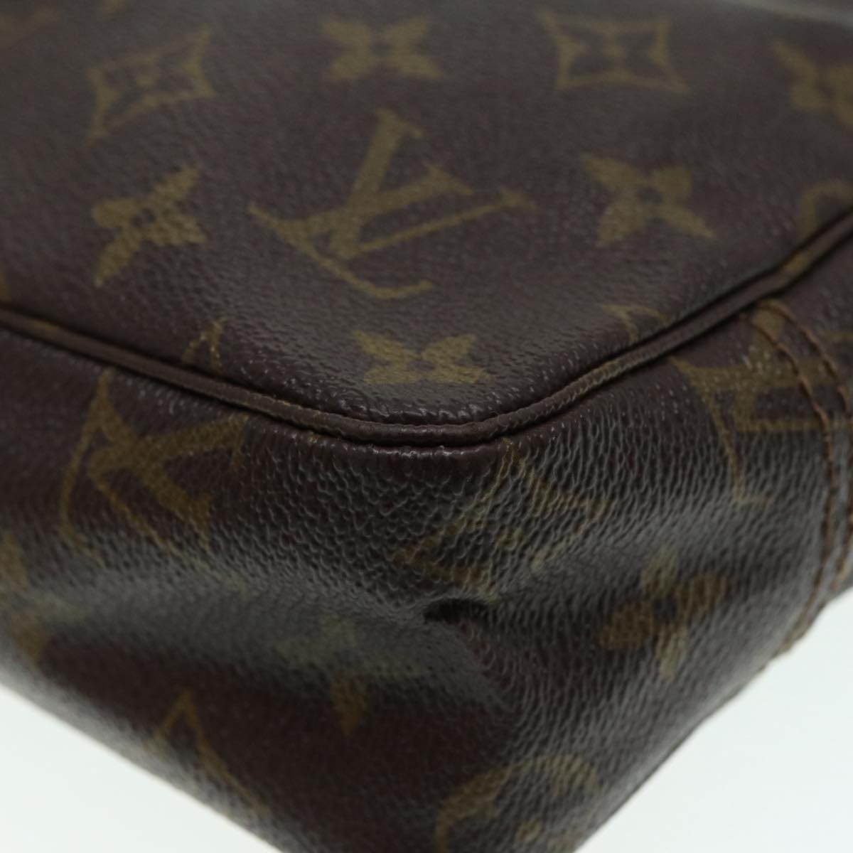 LOUIS VUITTON Monogram Trousse Toilette 23 Bag Vintage M47524 LV Auth yk14436