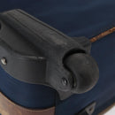 PRADA Suitcase Nylon Leather Navy Brown Auth yk14443-21