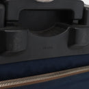 PRADA Suitcase Nylon Leather Navy Brown Auth yk14443-25