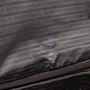 PRADA Suitcase Nylon Leather Navy Brown Auth yk14443-30