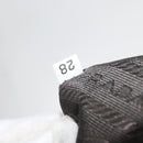 PRADA Suitcase Nylon Leather Navy Brown Auth yk14443-35
