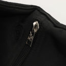 LOEWE Anagram Garment Cover Nylon Leather Black Silver Auth yk14584-11