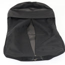 LOEWE Anagram Garment Cover Nylon Leather Black Silver Auth yk14584-12