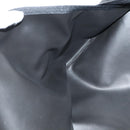 LOEWE Anagram Garment Cover Nylon Leather Black Silver Auth yk14584-21