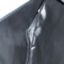 LOEWE Anagram Garment Cover Nylon Leather Black Silver Auth yk14584-23