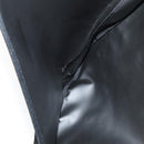 LOEWE Anagram Garment Cover Nylon Leather Black Silver Auth yk14584-24