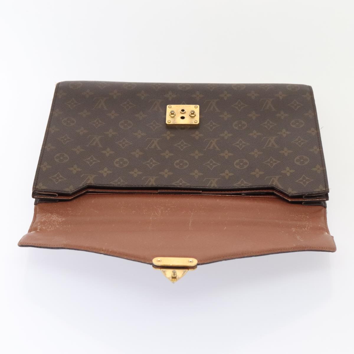 LOUIS VUITTON Monogram Serviette Conseiller Briefcase M53331 LV Auth yk14587