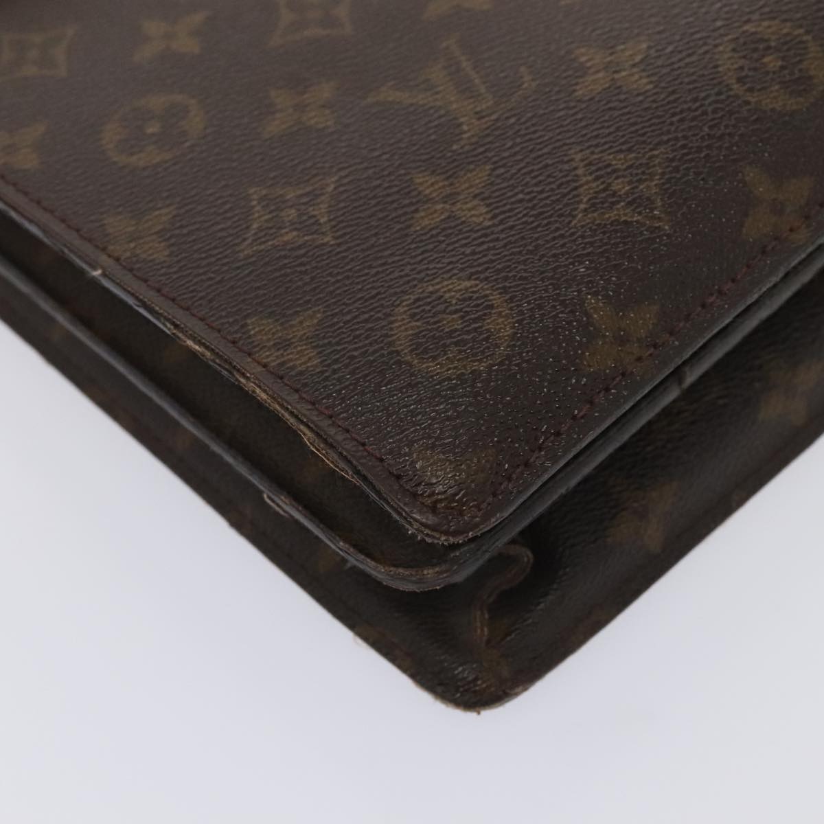 LOUIS VUITTON Monogram Serviette Conseiller Briefcase M53331 LV Auth yk14587