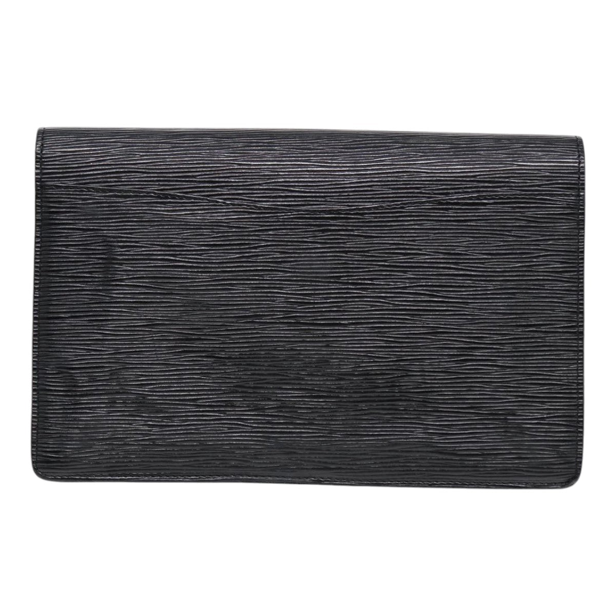 LOUIS VUITTON Epi Montaigne 27 Clutch Bag Black M52652 LV Auth yk14592 - 0