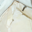 CHANEL Matelasse Chain Shoulder Bag Caviar Skin White Silver CC Auth yk14601-20