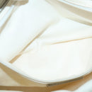 CHANEL Matelasse Chain Shoulder Bag Caviar Skin White Silver CC Auth yk14601-21