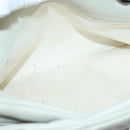 CHANEL Matelasse Chain Shoulder Bag Caviar Skin White Silver CC Auth yk14601-22