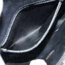 CHANEL Bicolore Turn Lock Chain Waist bag Leather Black Gold CC Auth yk14627-20