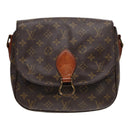 LOUIS VUITTON Monogram Saint Cloud GM Shoulder Bag M51242 LV Auth yk14635-13