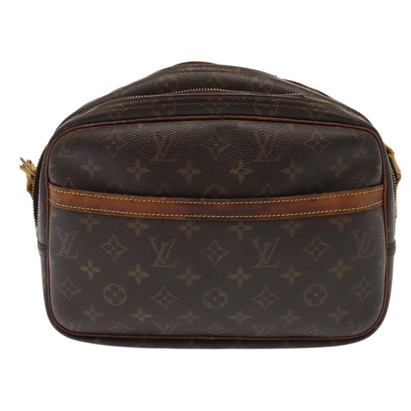 LOUIS VUITTON Monogram Reporter PM Shoulder Bag M45254 LV Auth yk14682