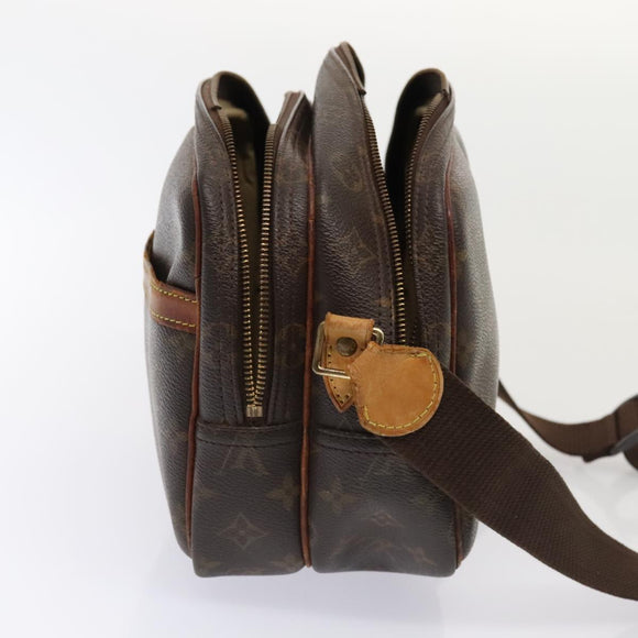 LOUIS VUITTON Monogram Reporter PM Shoulder Bag M45254 LV Auth yk14682