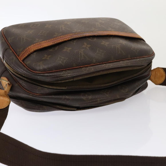 LOUIS VUITTON Monogram Reporter PM Shoulder Bag M45254 LV Auth yk14682