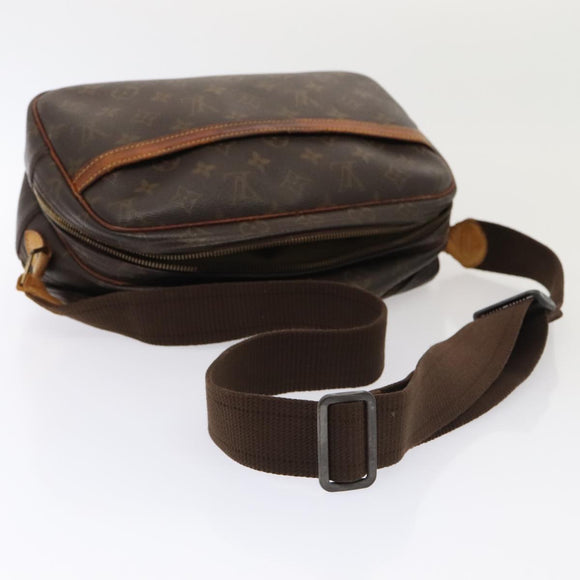 LOUIS VUITTON Monogram Reporter PM Shoulder Bag M45254 LV Auth yk14682