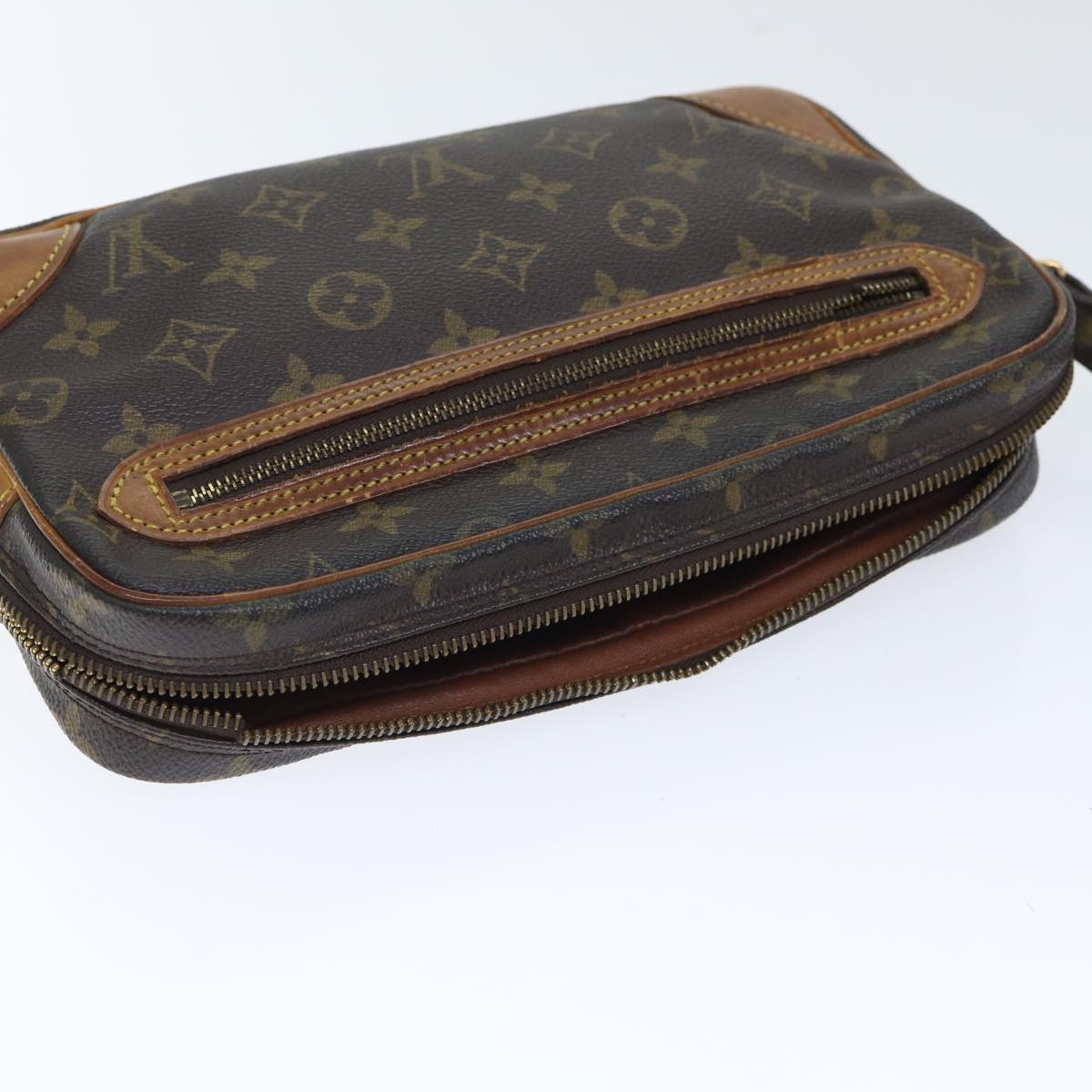 LOUIS VUITTON Monogram Marly Dragonne GM Clutch Bag M51825 LV Auth yk14692