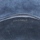 CHANEL Matelasse Turn Lock Chain Shoulder Bag Leather Black Gold CC Auth yk14695-17