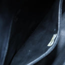 CHANEL Matelasse Turn Lock Chain Shoulder Bag Leather Black Gold CC Auth yk14695-20