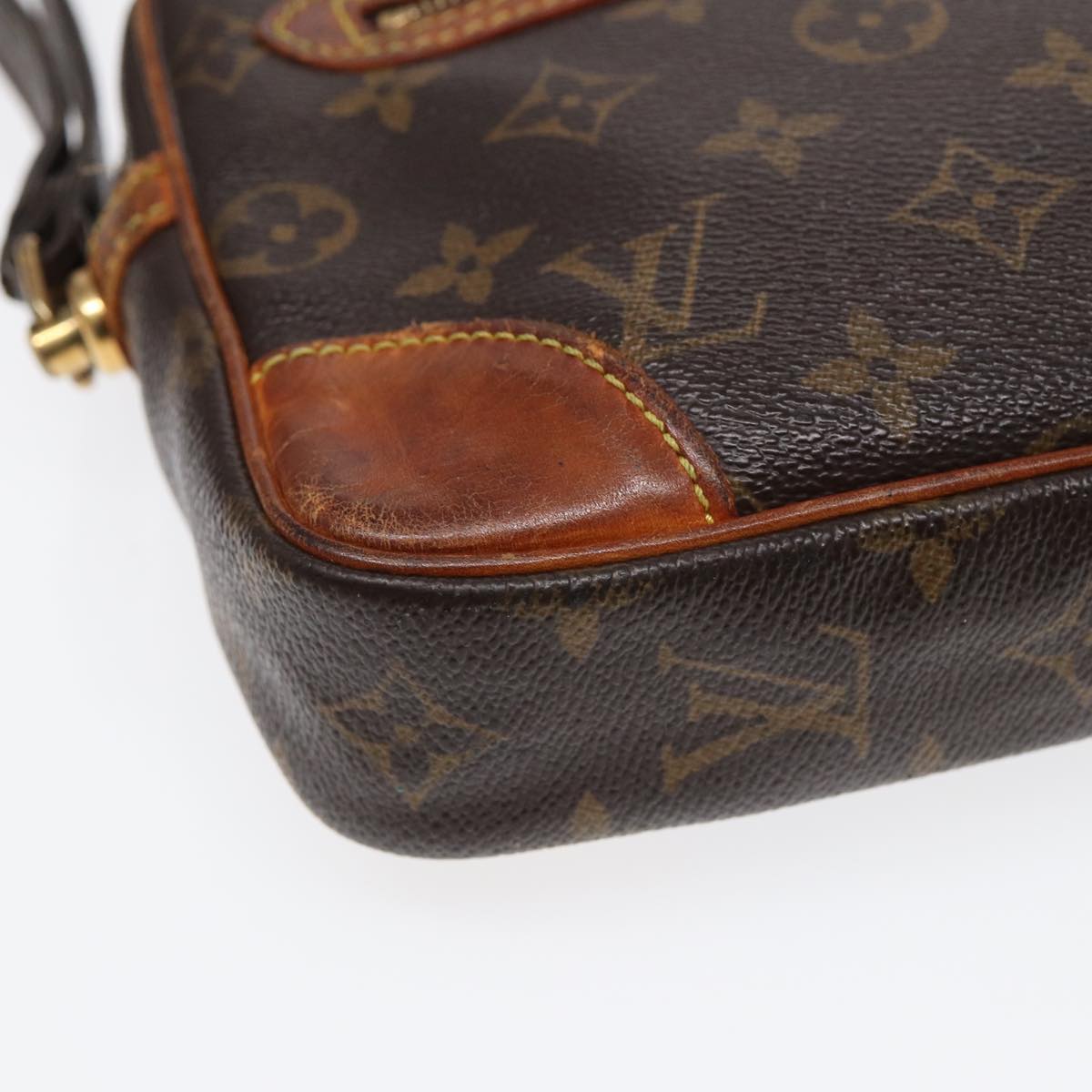 LOUIS VUITTON Monogram Marly Dragonne GM Clutch Bag M51825 LV Auth yk14699