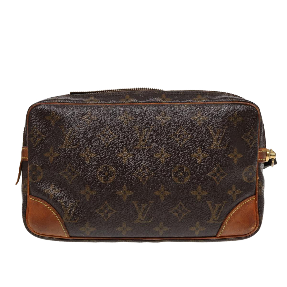 LOUIS VUITTON Monogram Marly Dragonne GM Clutch Bag M51825 LV Auth yk14699 - 0