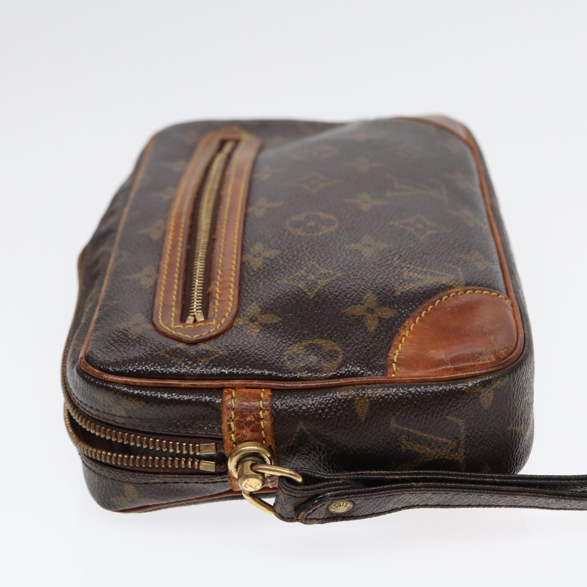 LOUIS VUITTON Monogram Marly Dragonne GM Clutch Bag M51825 LV Auth yk14699