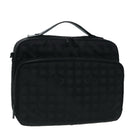 CHANEL New Travel Line Travel Case Nylon Black CC Auth yk14766-1