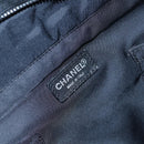 CHANEL New Travel Line Travel Case Nylon Black CC Auth yk14766-23