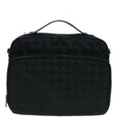 CHANEL New Travel Line Travel Case Nylon Black CC Auth yk14766-13
