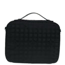 CHANEL New Travel Line Travel Case Nylon Black CC Auth yk14766-2