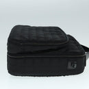 CHANEL New Travel Line Travel Case Nylon Black CC Auth yk14766-3