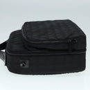 CHANEL New Travel Line Travel Case Nylon Black CC Auth yk14766-4