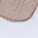 BOTTEGA VENETA INTRECCIATO Hobo Shoulder Bag Leather Pink Auth yk14854AM-9